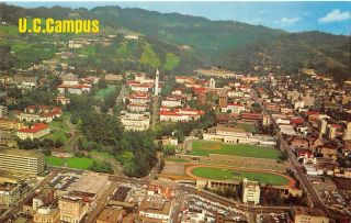 University Of California Campus Uc Berkeley Campanile Ca 1960s Vintage Postcard