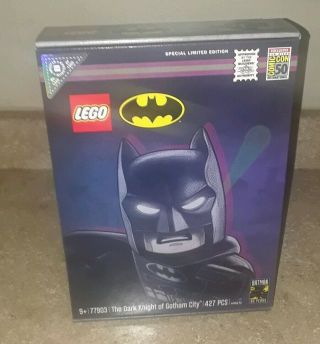2019 Sdcc Exclusive The Dark Knight Of Gotham City Batman Lego Special Edition