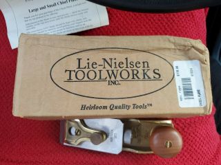 Lie Nielsen No 97 - 1/2 Small Chisel Plane & paperwork.  LOOKS TO BE 3