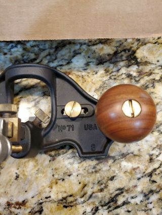 Lie Nielsen L - N 71.  No.  71 Large Router Plane LOOKS TO BE 2