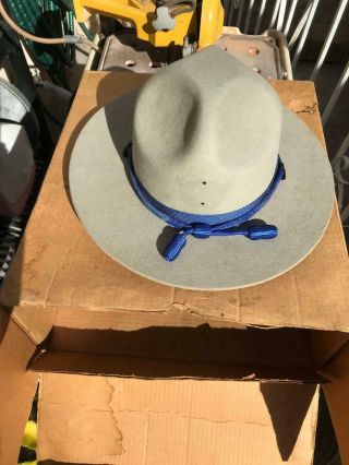 Chp California Highway Patrol Campaign Hat For Memorabilia Collectors