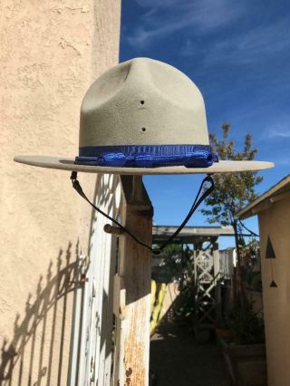CHP California Highway Patrol Campaign Hat For memorabilia collectors 4