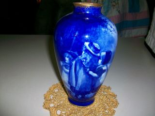 Royal Doulton Blue Children Series Ware Vase