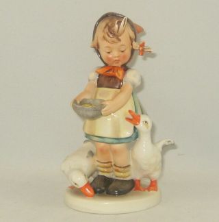 Vintage Hummel Figurine " Be Patient " Hum 197/i Early Trademark 3 / No Box