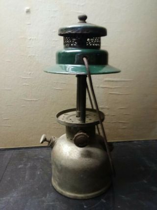 Rare Coleman Lantern 242a Junior No Hole Pump & Closed Bail Hole Ventilator Usa