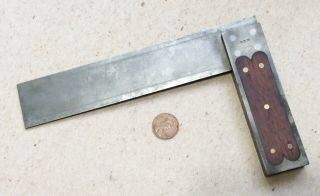 St.  Johnsbury Tool Co.  6” Inlayed Try Square