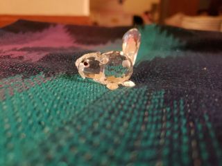 Swarovski Clear Crystal Figurine Beaver Authentic Made In Austria