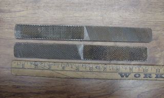 Old Tools,  2 Vintage 4 In 1 Files,  Disston & St.  Crispin 
