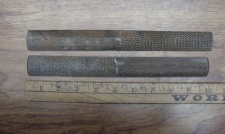 Old Tools,  2 Vintage 4 In 1 Files,  Disston & St.  Crispin ' s Pat ' d.  6 - 5 - 1888 2