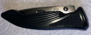 Rockstead Knives SHIN - DLC,  Stingray Inlay,  Perfect Black Mirror DLC Blade, 5