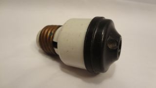 Antique Plug End & Adapter For Fan Lighting Appliance General Electric Co