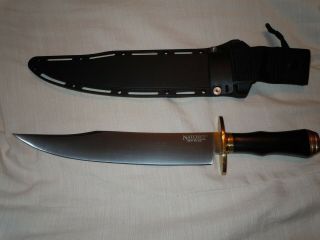 Cold Steel Natchez Bowie Knife In O - 1 Carbon Steel With Sheath