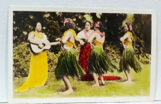 Hawaii - Usa - Hula Dancers - Lady R.  Photo Postcard / A05