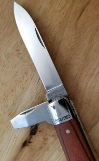 REDUCED$ WENGER HERITAGE SERIES 913/1893,  RECREATION OF THE FIRST SOLDIER KNIFE 3