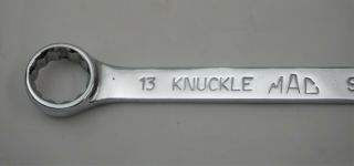 MAC Tools USA M13CWKS Metric 13mm Combination Wrench 12 Point Knuckle Saver 2