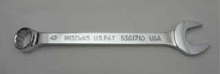MAC Tools USA M13CWKS Metric 13mm Combination Wrench 12 Point Knuckle Saver 4