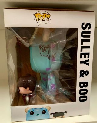 Funko POP Giant Sulley (Large) & Boo (Metallic) SDCC 2012 1/480 2
