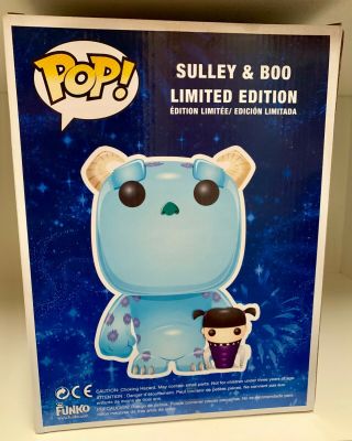 Funko POP Giant Sulley (Large) & Boo (Metallic) SDCC 2012 1/480 3