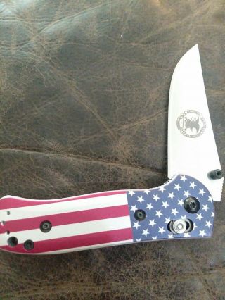 Rare Benchmade Nra Pocket Knife 154cm Limited Edition