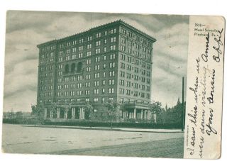 Pennsylvania Postcard 1907 Hotel Schenley Pittsburgh Pa University Of Pitt