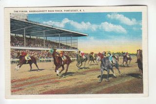 The Finish Narragansett Race Track Pawtucket Ri