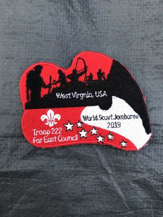 Boy Scout 2019 World Jamboree 24 WSJ FULL Malaysia Patch Set RED W/ Neckerchief 6