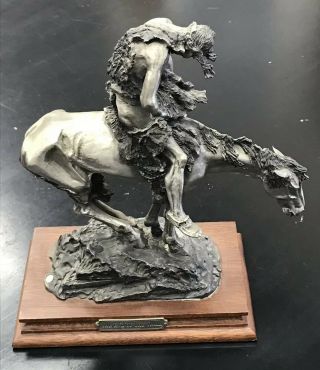 Chilmark Pewter James Earl Fraser The End of the Trail Sculpture 486/9500 2