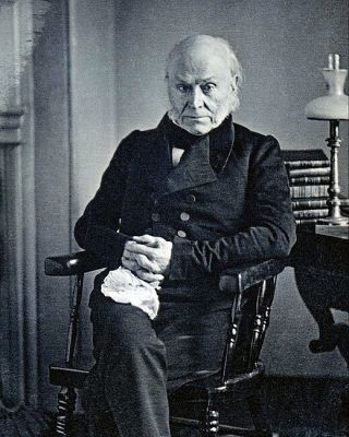 John Quincy Adams Daguerrotype Portrait 8x10 Silver Halide Photo Print