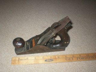 Early Old Stanley No 2 Smoothing Plane Pat Apli 9 92 2