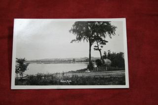 Lake Scene,  Alden Michigan Postcard - Real Photo Rppc