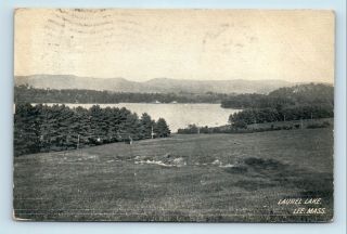 Lee,  Ma - Rare C1908 View Of Laurel Lake - Postcard - O4