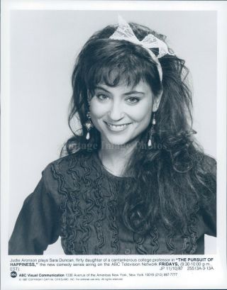 1987 Photo Judie Aronson Actress Beauty Pursuit Of Happiness Celebrities 7x9