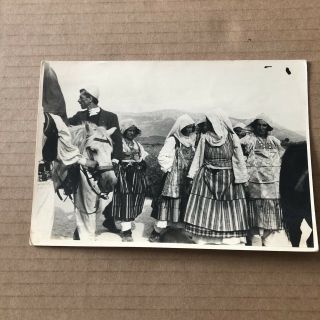 O) Postcard Albania Costumes Uncirculated