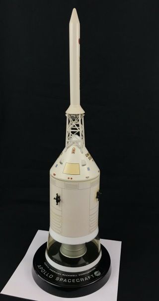 Apollo Command Service Module Official NASA Spacecraft Model Rockwell 1960s RARE 4