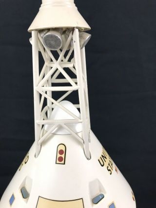 Apollo Command Service Module Official NASA Spacecraft Model Rockwell 1960s RARE 6