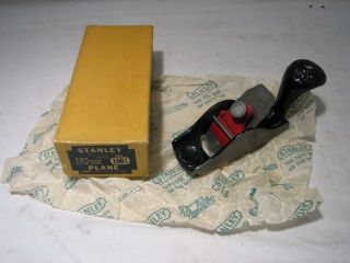 Minty Stanley 100 - 1/2 Model Makers Block Plane Squirrel Tail Tool Curved