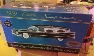 Precision 1/18 1959 Cadillac Superior Crown Royale Limousine Style Hearse
