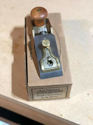 Lie - Nielsen Small Chisel Plane L - N 97 1/2 Addition To Work Bench