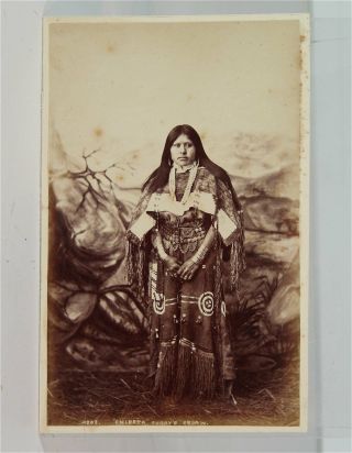 1875 Native American Ute Indian Chief Ouray 