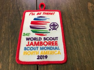 Boy Scout 2019 24th World Jamboree “i’ll Be There” Patch