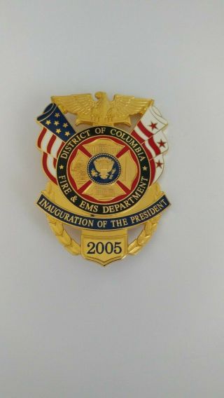 Three 2005 Inauguration Badges President George W.  Bush 5