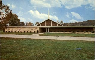 Church Of Christ Williamstown West Virginia 1970s Postcard