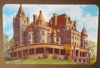 Vintage York Postcard Boldt Castle On Heart Island Thousand Islands Ny