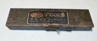 Vintage Knock Out Tools K.  O.  Lee Company 10.  25 x 2.  5 x 1.  15 