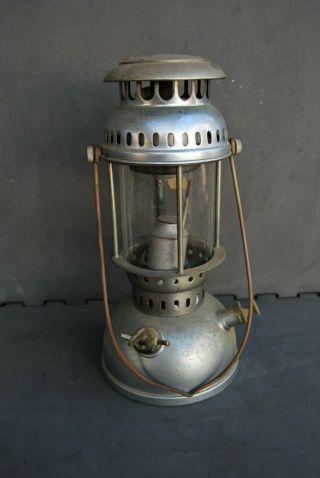 Vintage Solex 200c Kerosene Pressure Lantern Lamp Made In Italy Old