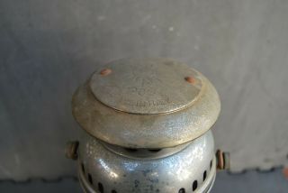 Vintage Solex 200C kerosene pressure lantern lamp Made in Italy Old 5