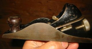 Vintage Stanley No 220 - 7 " Wood Plane Blade Stanley Usa Made Looks
