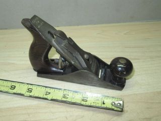 Old Stanley 1 Smooth Plane Solid Collectible Tool Example Sweet Heart Era