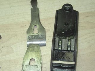 Old Stanley 1 smooth plane solid collectible tool example sweet heart era 9