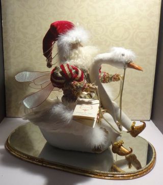 Mark Roberts 12 Days Of Christmas 7 Swans A Swimming On Base Large 51 - 35614